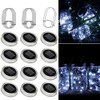 SunKite Solar Mason Jar Lights, 12 Pack 30 LED Waterproof