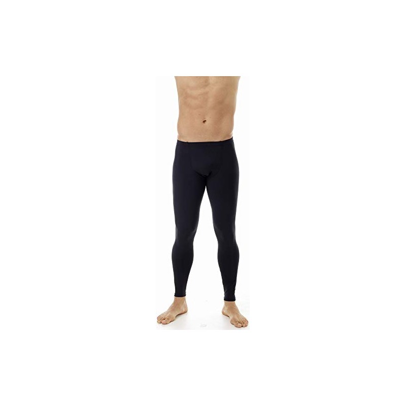 Underworks Men's Compression Pants 5X Black