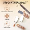 Noerrors Brauner Lip Gloss Liner Set Glitzer Schimmer Nude Lip
