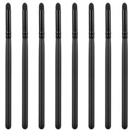 8Pcs Eye Makeup Brush Sets Mini Smudge Brush for Eyeliner Eyeshadow Brushes Eyeliner Brushes for Powder Gel Cream Liquid Concealer brush eyeliner Blending Corner Highlighter Soft Natural Pony Hair