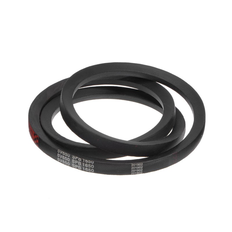 sourcing map SPB1650 V-Belt Drive Belt 1650 mm Pitch Length