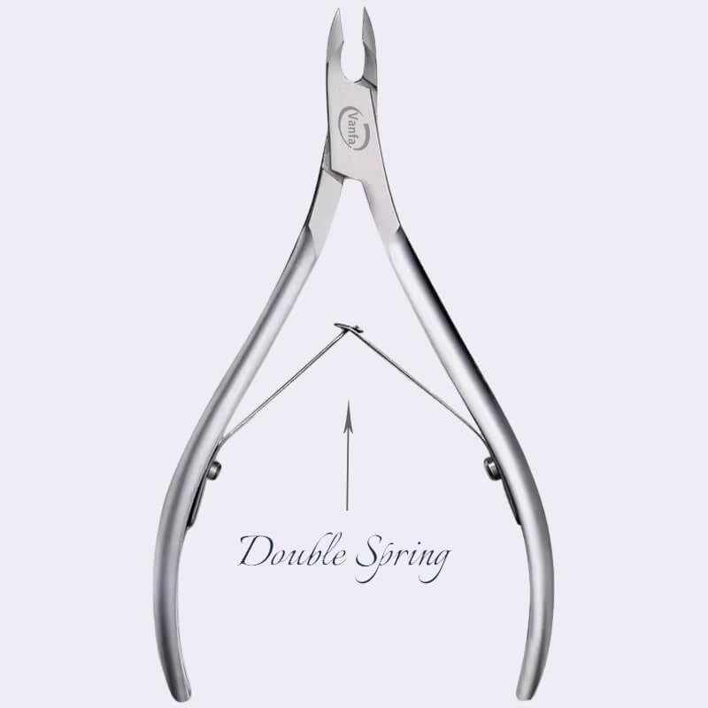 Vanfa Cuticle Nail Nipper - VF06 Square Head - Double