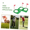 KOMBIUDA Regulation Size Golf Hole Cup Set 3 Putters for