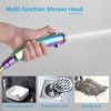 KAIYING Drill-Free High Pressure Handheld Shower Head with ON/OFF Switch,