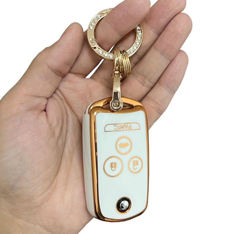 Rilnaewn Keyless Entry Systems for Acura Key Fob Cover Fit
