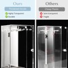 Lolalet Necklace Holder Organizer, Acrylic Jewelry Organizer with 24 Hooks,