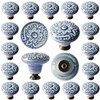 Perphin 1-2/5 inch Ceramic Kitchen Cabinet Knobs for Drawer Dresser