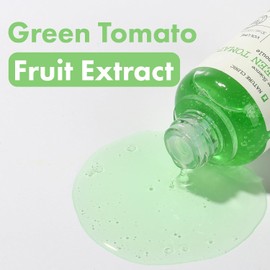 TOSOWOONG Green Tomato Pore Ampoule, Witch Hazel and Hyaluronic Acid for Face Moisturizer, Korean Skincare, 30ml, 1.01 fl. oz.