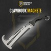 Sierra Zulu Machete with Nylon Sheath - 10.7" Stainless Steel