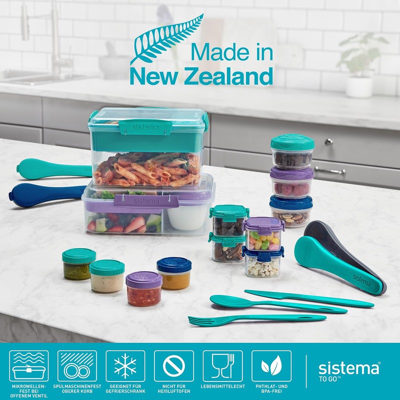 Sistema TO GO Plastic, Mint Green, 1.25 L