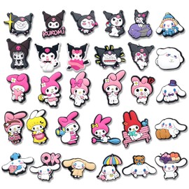 30PCS Croc Charms Pack Shoe Decoration for Girls Boys