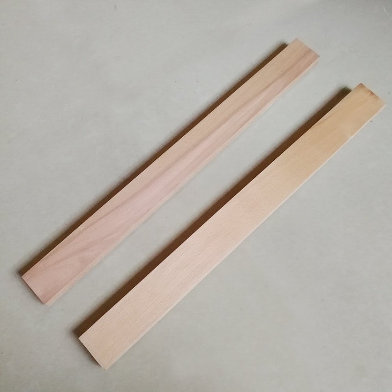 Btibpse Wooden Drawer Slides 17-3/4 Inches Classic Wood Center Guide