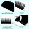 Natuhana Round Eyelash Extension 0.15 mm with Curl Russian Classic