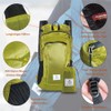 4Monster Foldable Backpack, Ultra Light Unisex Day Pack, Outdoor Waterproof