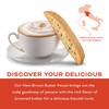 Nonni's Brown Butter Pecan Biscotti, Nutty Pecan Cookie with Rich