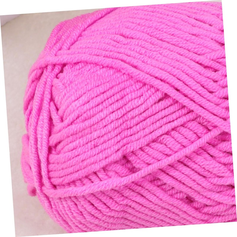 DOITOOL 50g Soft Warm Cotton Yarn Chunky Hand-Woven for Crochet