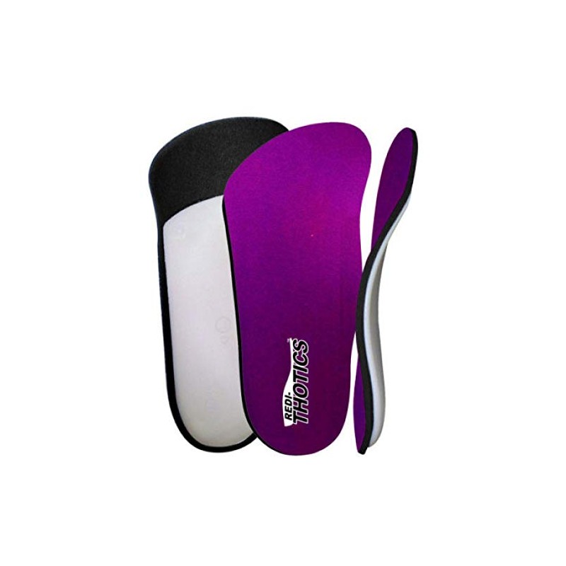 Redi-Thotics Slim 3/4 Orthotic Insoles, D