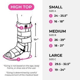 CastCoverz! Walking Boot Cover - Evening Lace - Size B - High Top - Fashionable, Protective, and Washable - Bootz! - Made in The USA