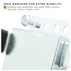 HardwareX Supply Garage Door Side Lock Inside Deadlock (2 Pack)