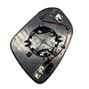 Passenger Right Side Mirror Glass Heated W/Blind Spot for 2014