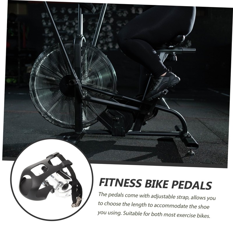 Gatuida 1Pair Dynamic Exercise Bike Pedal Lightweight Pedals with Rugged