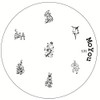 Original MoYou Nail Art Image Stamp Plate Number 131 Manicure