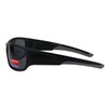 Polarized Anti-glare Warp Plastic Sport Biker Mens Sunglasses Matte Black