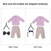 Baby Boy Gentleman Outfit Children Exquisite Stripe Shirt Suspender Pants