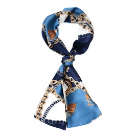 Long Like Silk Neck Head Scarf For Women Purse Bag Scarfs For Handbags Satin Hair Scarf Lightweight Fashion Neck Tie