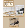 Cooks Standard Hooks, 4 Pack Aluminum Ceiling Hooks for Pot