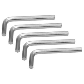 Piutouyar 8mm Hex Key Wrench, Allen key Wrench, L Shaped Wrench, Hex Key Hexagon Head Replacement, Small Hex Wrench for Repairing Bike, Furniture(5Pcs)