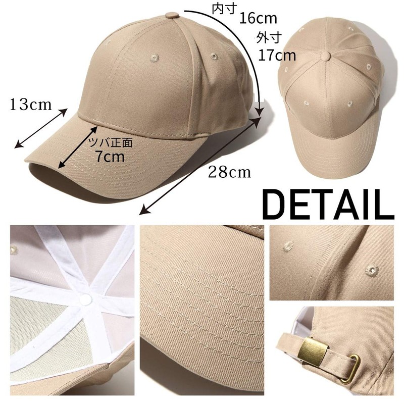Savilman UV Protection Men's Plain Hat Cap 100% Cotton Running