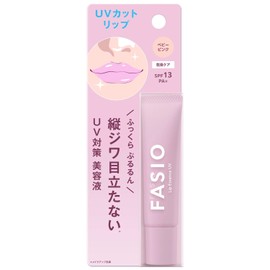 Fashio Pure and Lip Serum, UV 01, Baby Pink, 0.4 oz (10 g), SPF13/PA+, Moisturizing, Glossy, Moisturizing, Lip Serum