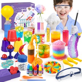 Science Kits & Magic Kit for Kids, 85+ Science Lab Experiments & Magic Tricks for Girls Boys Ages 6 8 10 12 Years, Chemistry Set and STEM Projects Educational Scientist Toys Kids Birthday Gifts