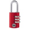 Yale YE3CB/28/126/2/S Aluminium Combination 28 mm PK2 Silver Effect, 28mm-2pk