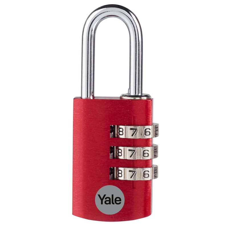 Yale YE3CB/28/126/2/S Aluminium Combination 28 mm PK2 Silver Effect, 28mm-2pk