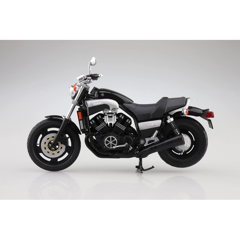 Skynet Yamaha Vmax Black 2 1/12 Complete Motorcycle