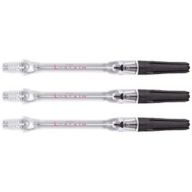 LSTYLE L-Shaft Carbon Dart Shafts – Silent (Spins) – Clear 440 Slim (XXL)