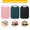 HMDZMR Cutting Coards for Kitchen,3 Piece Plastic Cutting Board Set,
