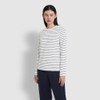 JAJU [JAJU] Women's Smart Cotton Round Neck Long Sleeve Lounge