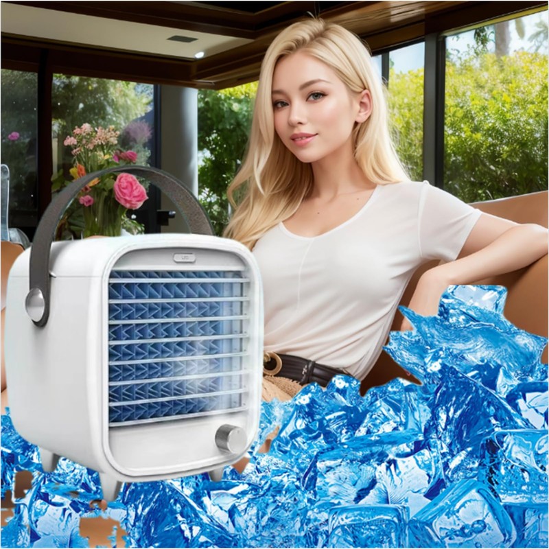 VIVIROSES Portable Air Conditioners windowless,Air Cooler Cooling Fans,Swamp Cooler Personal