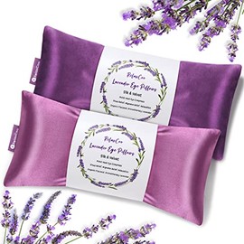 RelaxCoo Lavender Eye Pillow - Weighted Moist Heat Compress