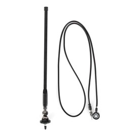 YeulionCraft New 135cm/53inches Rubber Antenna Boat FM AM Aerial for ATV UTV Car Yacht