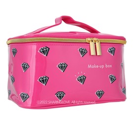 People & Co. Jewelry Makeup Box Cosmetic Pouch (Pink) / 피플앤코 쥬얼리 메이크업 박스 화장품 파우치 (핑크)