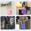 RESET- 4 Digit Combination Padlock with 2.4 inch Long Shackle,