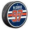 Connor McDavid Puck with Replica Signature