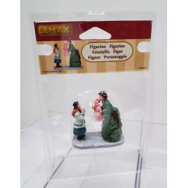 Lemax NEW DOLL FOR CHRISTMAS Victorian Lady w Child Caddington Village Figurine