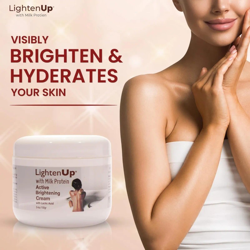 Crema Iluminadora De Ácido Láctico Omic Lighten-up, 100 Ml,