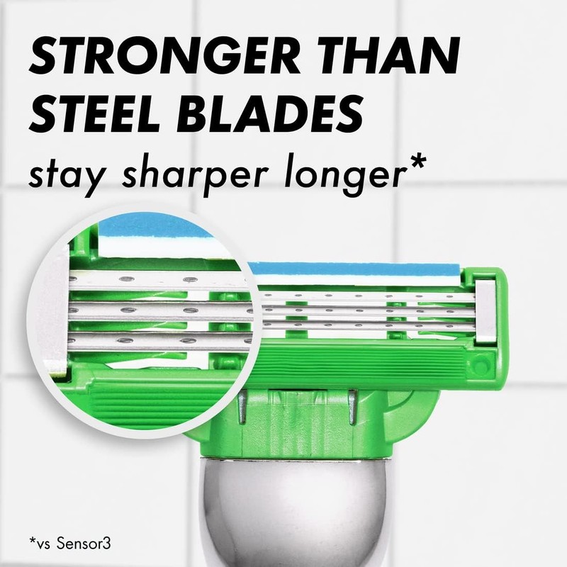 Gillette Gillette Mach3 Sensitive Mens Razor Blade Refills, 20 Count,