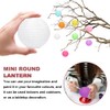 Keboyoe Pack of 20 Lanterns Paper Lampshade White Round Lanterns